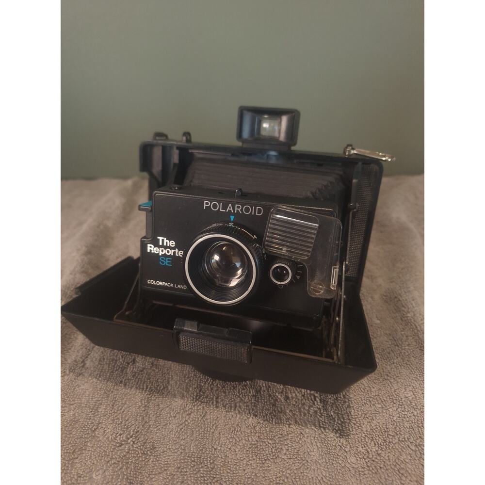 Polaroid The Reporter SE Colorpack Land Camera Untested Clean Rollers